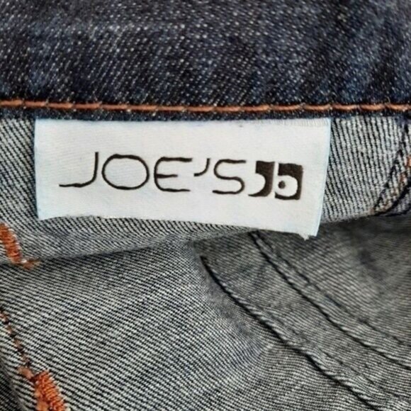 JOE'S JEANS \ Capri Cropped Mid Rise Dark Wash Sz 29 - Picture 8 of 8